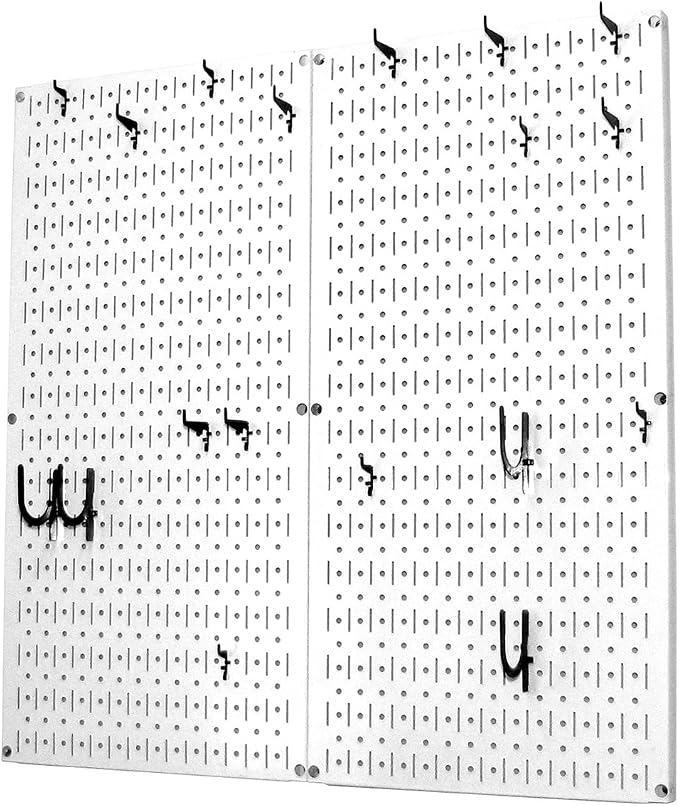 Wall Control Kitchen Pegboard Organizer Pots and Pans Storage Rack Organization - Image 2
