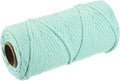 MECCANIXITY Cotton Rope Twisted Braided Twisted Single Strand Cord, Light Blue by MECCANIXITY
