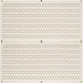Wall Control Pegboard Rack Horizontal Metal Pegboard Garage Tool Storage Pack by Wall+Control