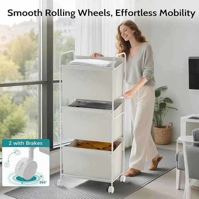 125L Vertical Laundry Hamper - Image 7