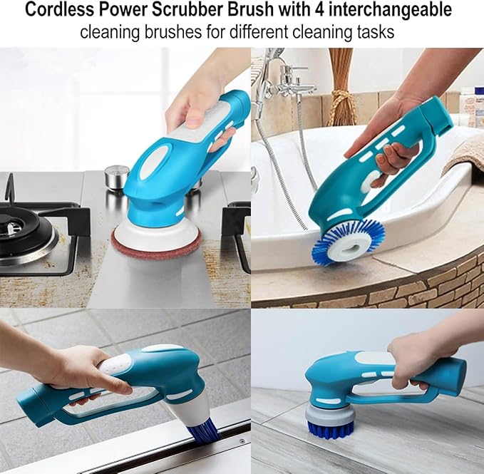 RICHOOSE Cordless Electric Spin Scrubber - Image 6
