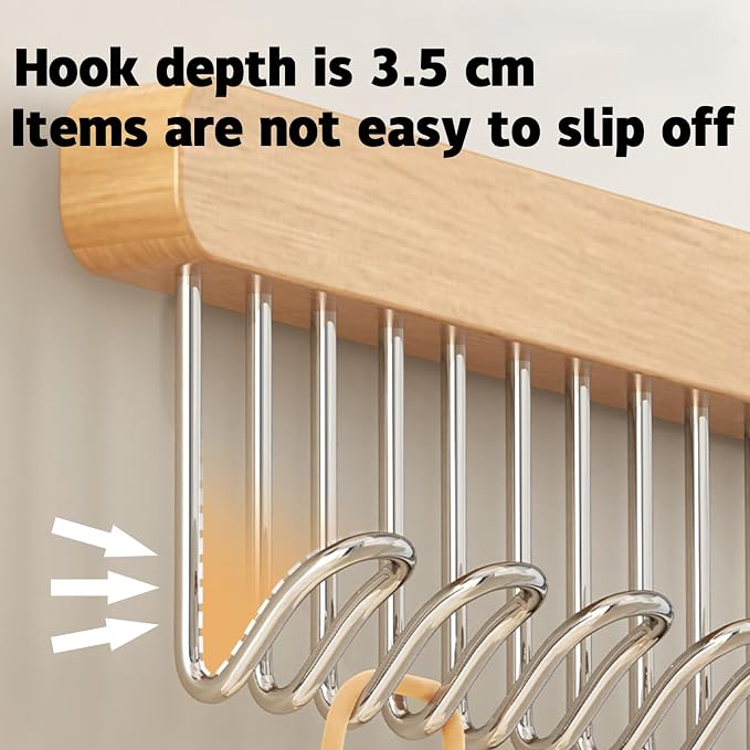 12 inch valet rods for closets, extendable and pull-out wardrobe pole for - Image 6