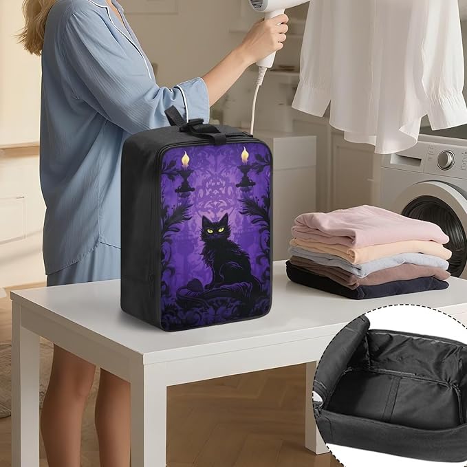 Halloween Cat Travel Iron Storage Bag - Image 3