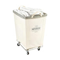Seville Classics Large Commercial Heavy Duty Rolling Steel Frame Laundry Hamper by SevilleClassics