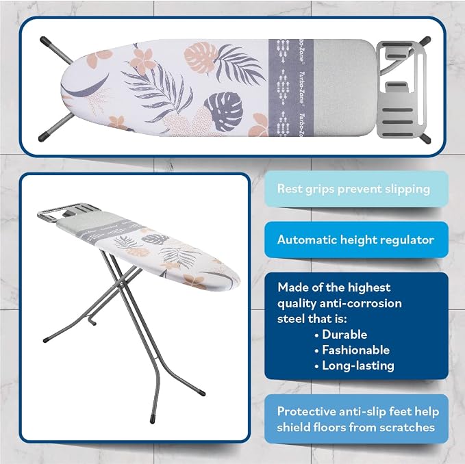 Bartnelli Heavy Duty Ironing Board 48x15 | Designed & Made in Europe - Image 6