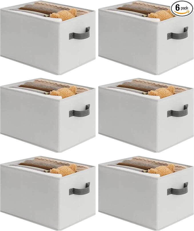 Cupic Cupid Storage Bins Closet, Fabric Closet Organizers and Storage, Large by CupicCupid