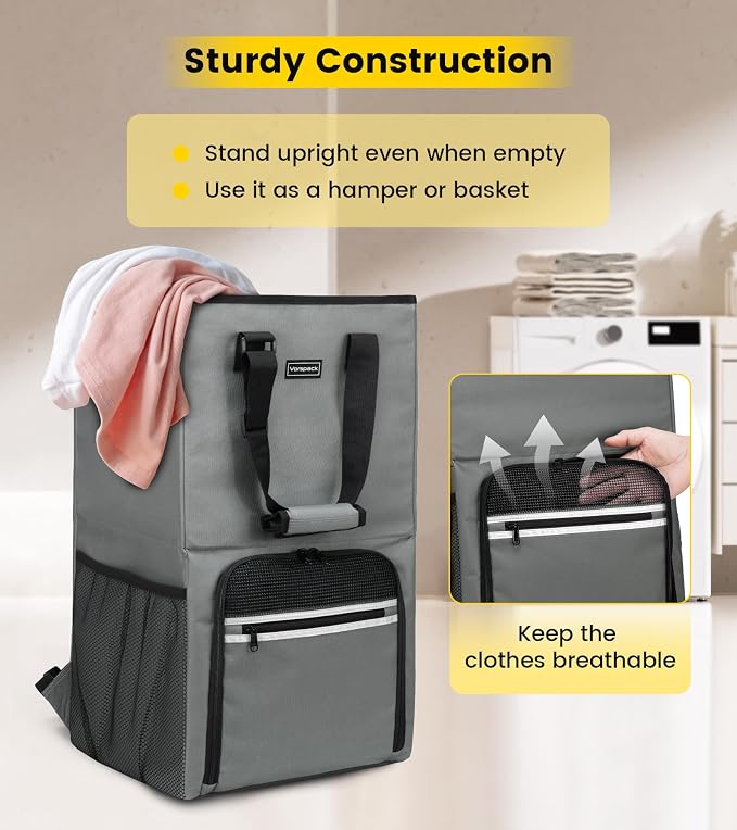 Vorspack Laundry Bag Backpack - Image 4