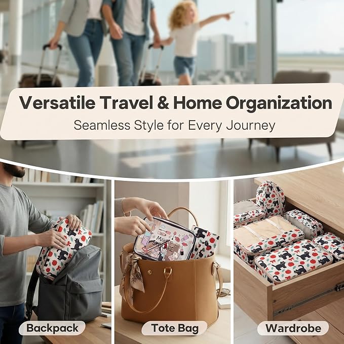 8 Set Packing Cubes for Travel - Image 7