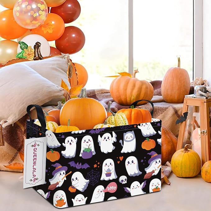 QUEENLALA Rectangular Laundry Hamper/Foldable Nursery Laundry Basket - Image 6