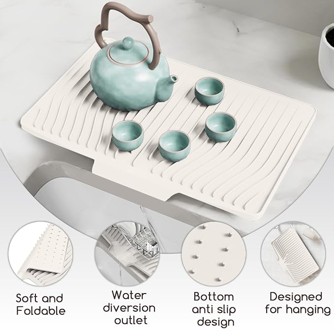 Large Premium Silicone Dish Drying Mat - Image 5