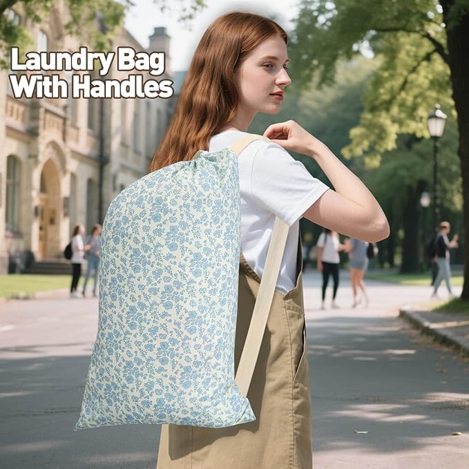Laundry Bag, Dirty Backpack Laundry Bag - Image 4