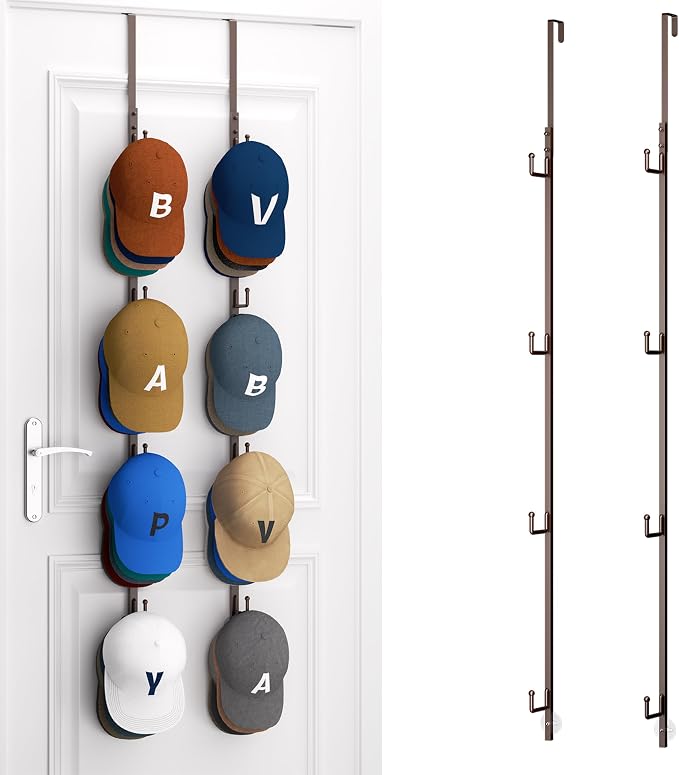 HapiRm Over Door Hat Rack by HapiRm