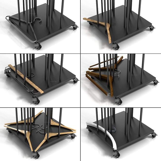 Hanger Organizer Stacker, 4 in 1 Hanger Rack Stand - Image 3