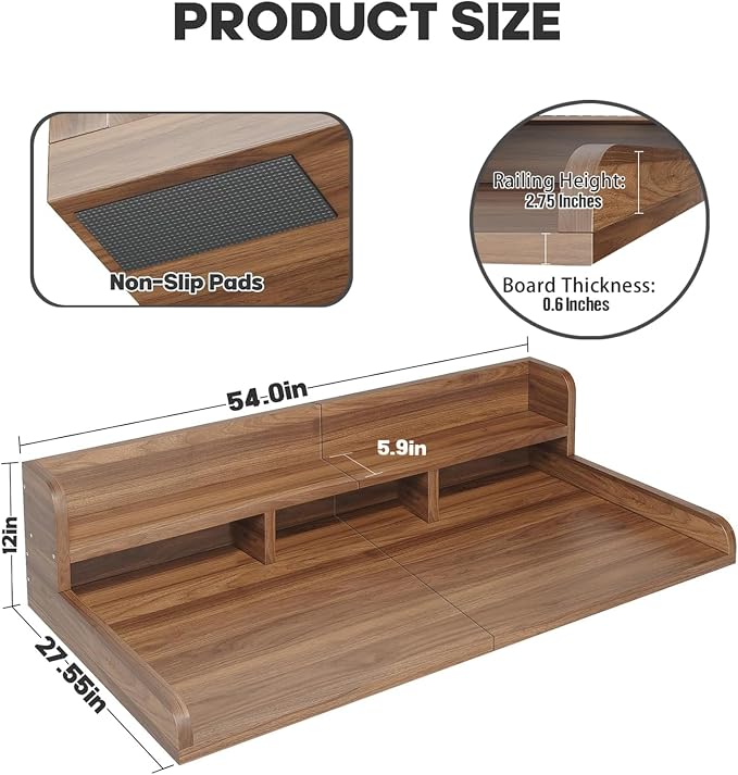 Washer Dryer Countertop, Laundry Wood Shelf Topper - Image 6