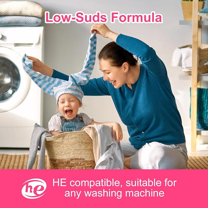 YUCO Laundry Detergent Sheets Berry Scent 160 Loads Eco Friendly Laundry Soap - Image 8