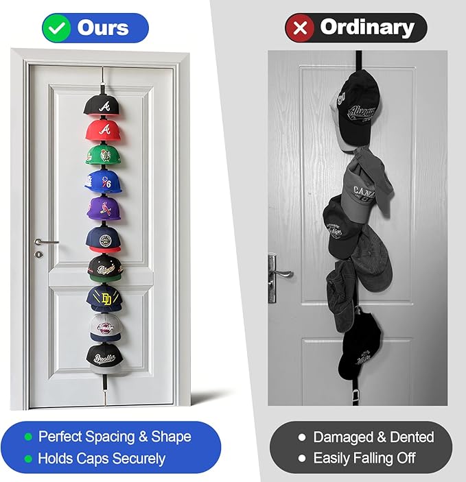Hat Rack for Door - Image 3