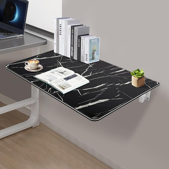 31.5in×19.69in Wall Mounted Folding Table, Wall Mount Fold Down Table, Hanging - Image 4