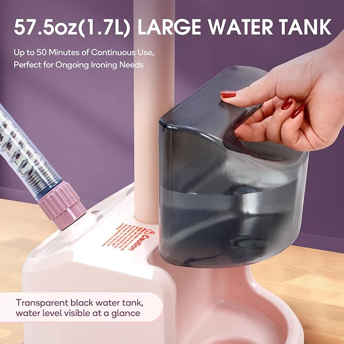 Newbealer Standing Garment Steamer - 1500W Full-Size Vertical Clothes Steamer - Image 6