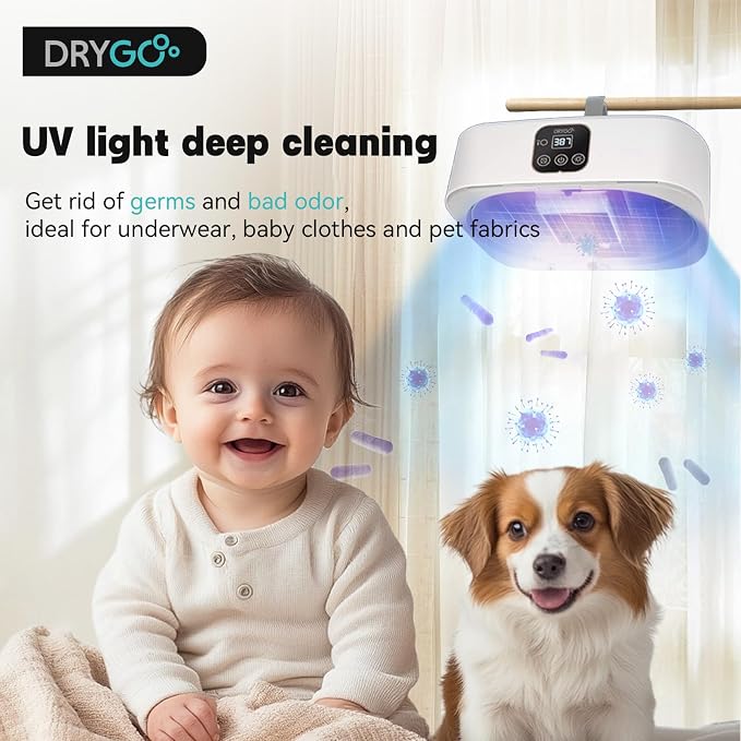 Drygo Xpress Portable Clothes Dryer – Foldable Mini Electric Dryer - Image 4