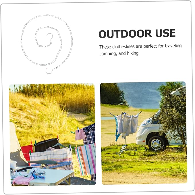 Windproof Stainless Steel Clothesline - Image 3