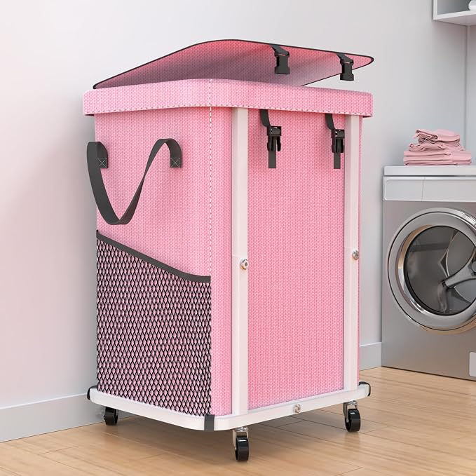 40 Gal High Grade Large Laundry Basket by Unlockyourhomestoragelife