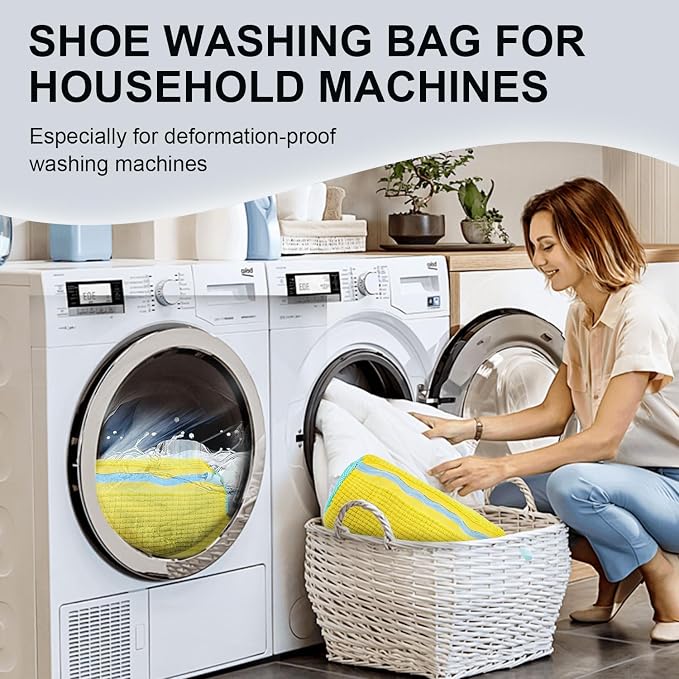 Shoe Washing Machine Bag, Shoe Laundry Bag - Image 3
