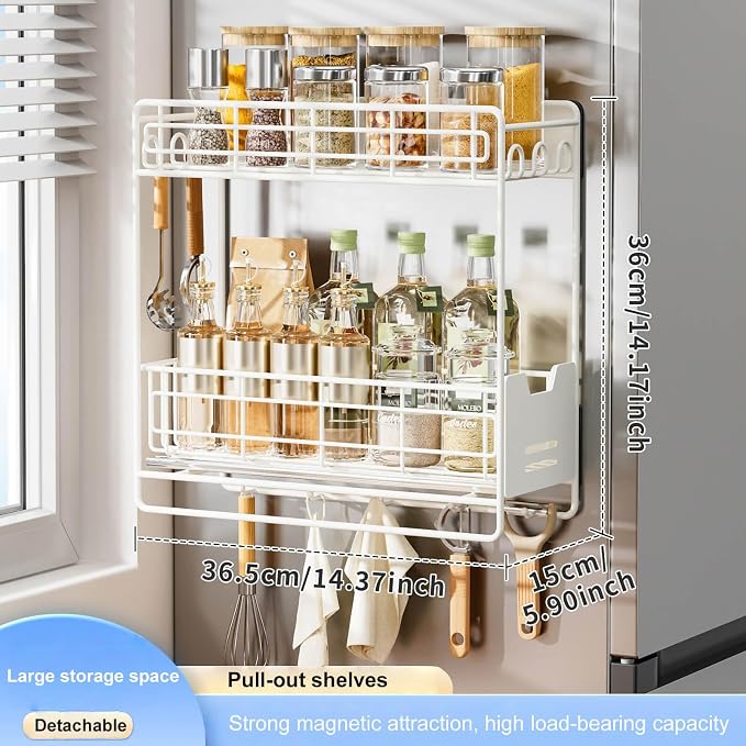 Magnetic Shelves for Fridge - Image 3