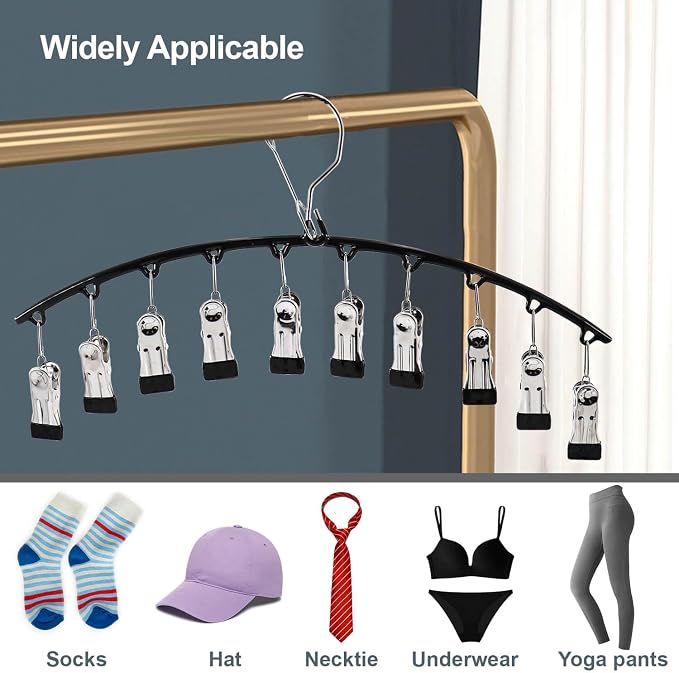 3Pack Legging Organizer for Closet, Upgrade Skirt Pants Hangers - Image 5