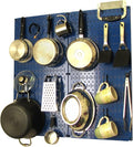 Wall Control Kitchen Pegboard Organizer Pots and Pans Storage Rack Organization by Wall+Control