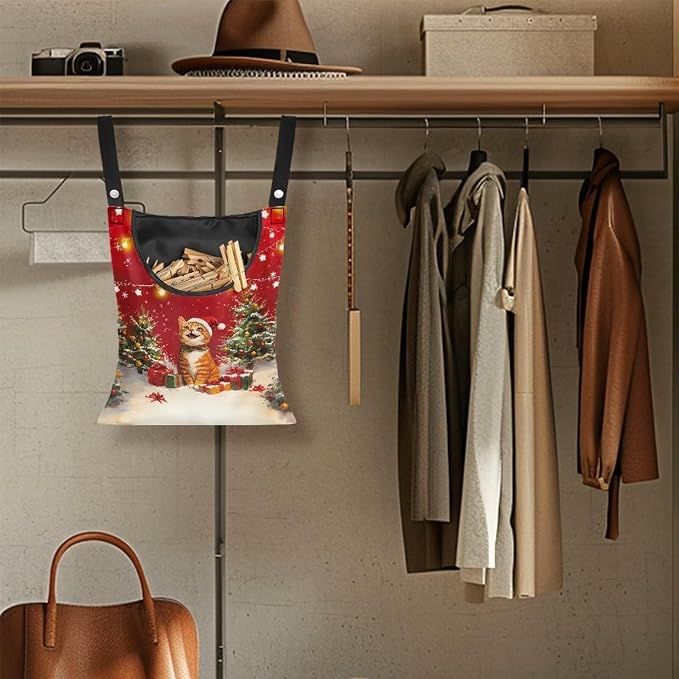 Cute Cat Clothes Pin Hanging Bag - Image 5