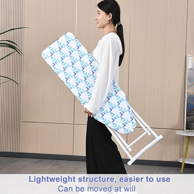 42 Inch Foldable Ironing Board, Full-Size Household Ironing Board, - Image 9