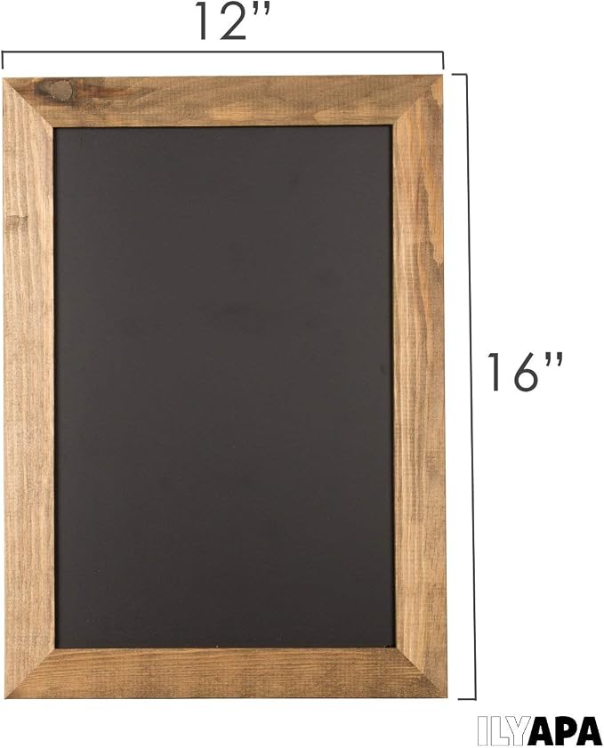 Ilyapa Rustic Wooden Magnetic Kitchen Chalkboard Sign - Image 2