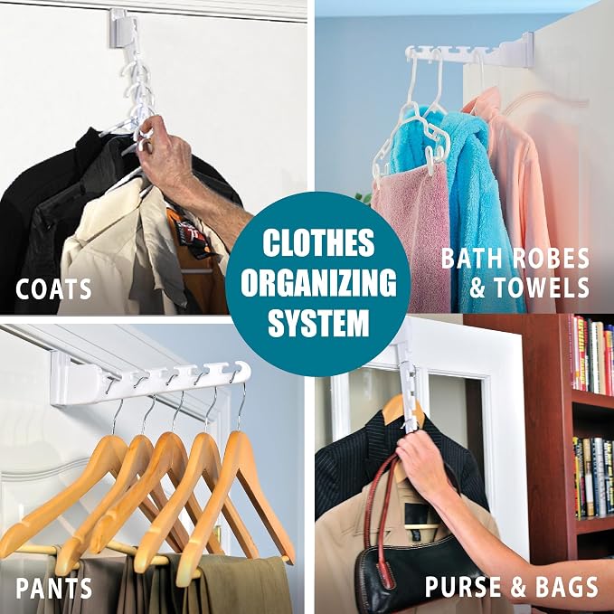Wonder Hanger Over The Door 2-Pack Organizer - Image 4