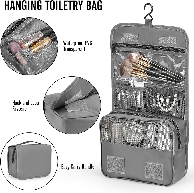 Veken 8 Set Packing Cubes for Travel Essentials, Suitcase Organizer Bags in 4 - Image 3