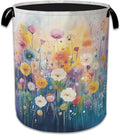 Spring Flower Laundry Hamper by Unknown
