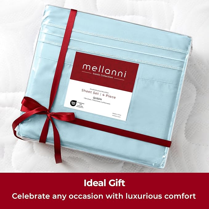Mellanni Extra Deep Split King Sheets - Image 9