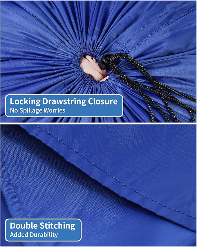 OTraki 2 Pack Small Laundry Bag 16x20 Inch Drawstring Laundry Wash Bag Dirty - Image 2