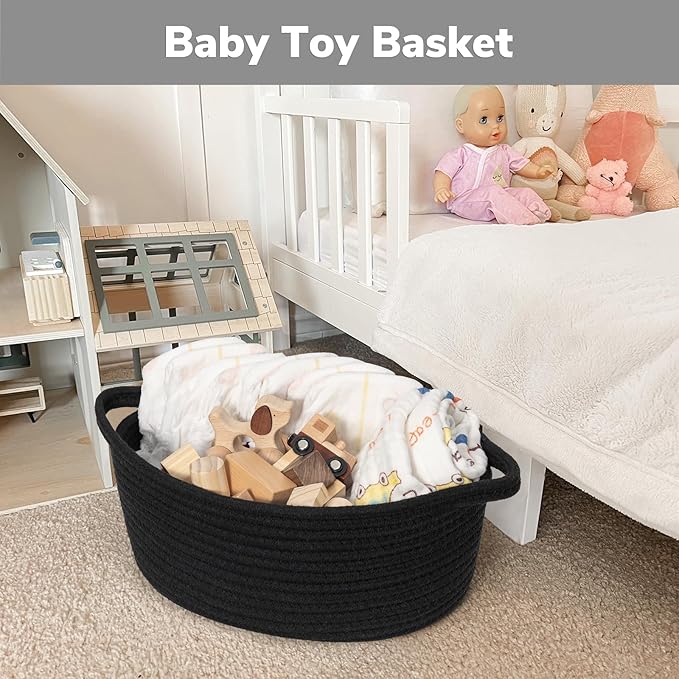 Goodpick Small Woven Basket, Baskets - Image 4