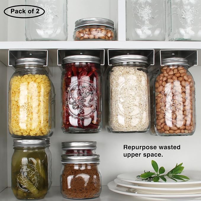 Mason Jar Organizer, Canning Rack - Image 2