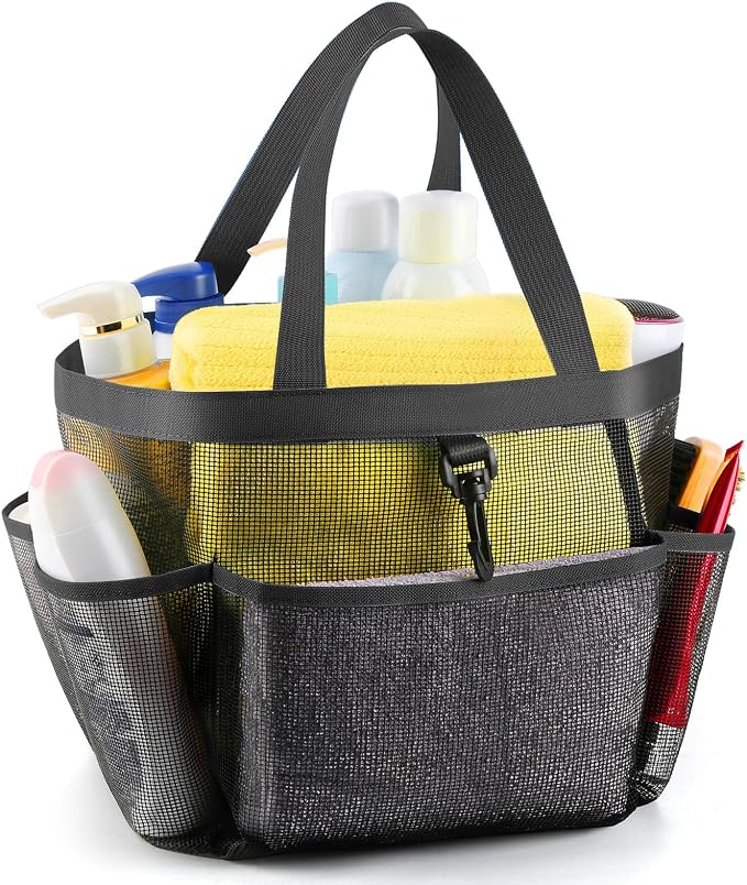 Mesh Shower Caddy Portable for College Dorm Room Essentials by LOYEE