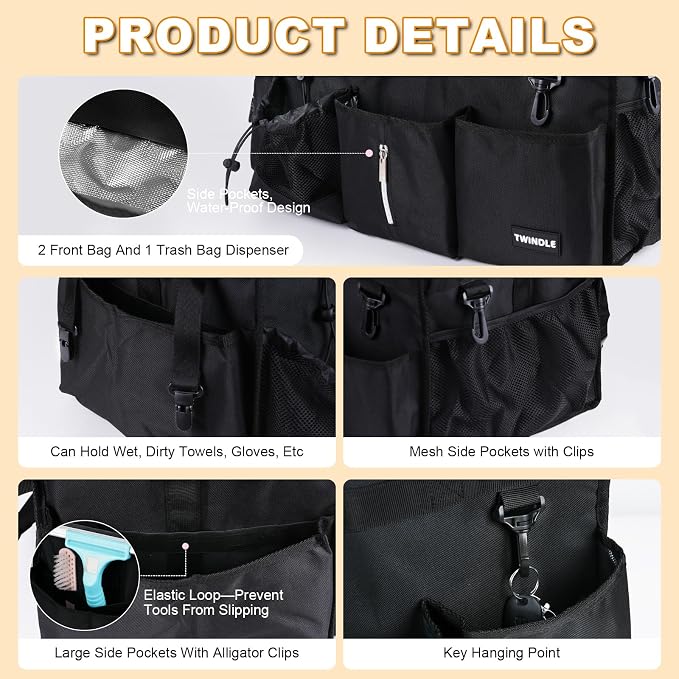 Extra Large Cleaning Caddy Bag - Image 3