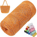 Sparkle Macrame Cord 1.5mm x 306 Yards Cotton Glitter Yarn by LEREATI