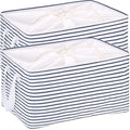 Hinwo 102L XXL Storage Bins, Foldable Clothes Storage Baskets by Hinwo
