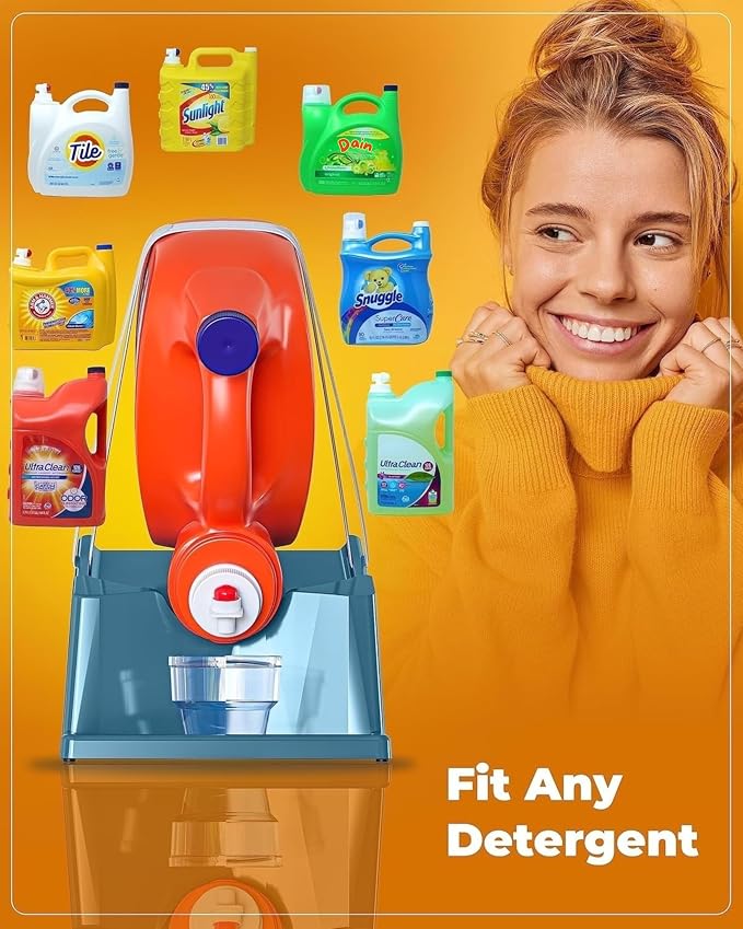 Skywin Laundry Detergent Holder Stand Organizer and Drip Tray - Image 4