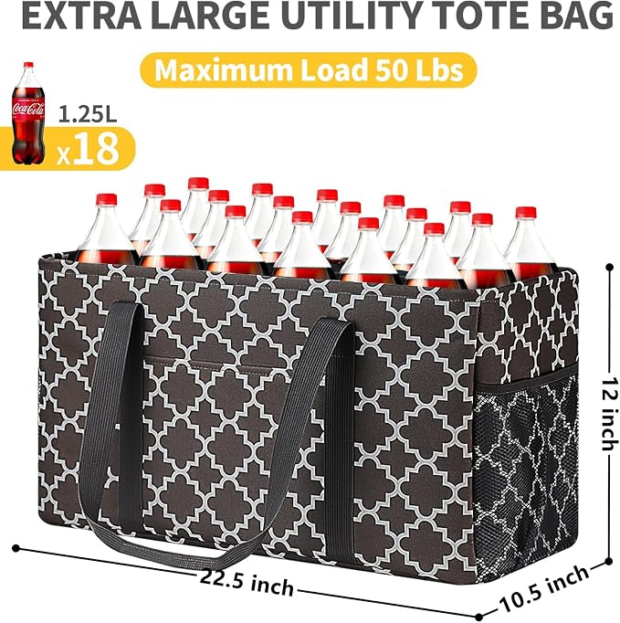GhvyenntteS Extra Large Utility Tote Bag - Image 5