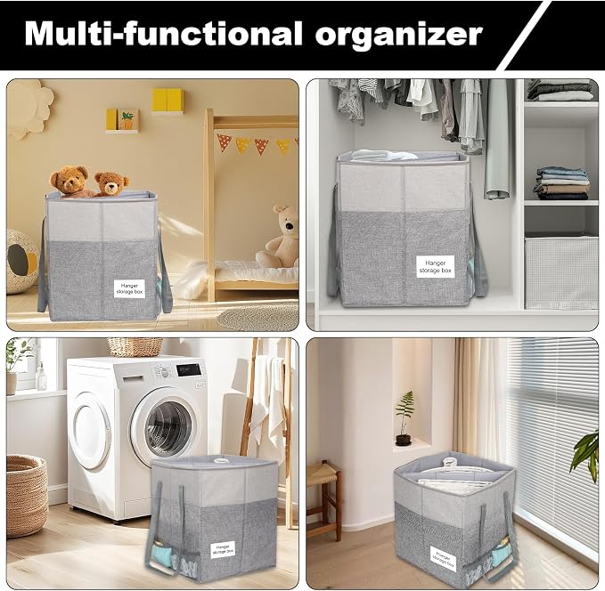 2 Pack Clothes Hanger Organizer Bag - Image 5