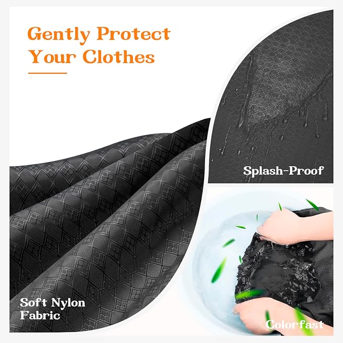 MissBoy Heavy Duty Nylon Laundry Bag, Washable & Splash-Resistant Dirty Clothes - Image 2