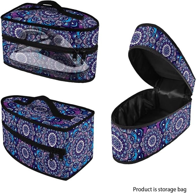 Retro Mandala Steam Iron Case Bag - Image 7