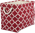 DII Polyester Container with Handles, Lattice Storage Bin by DII