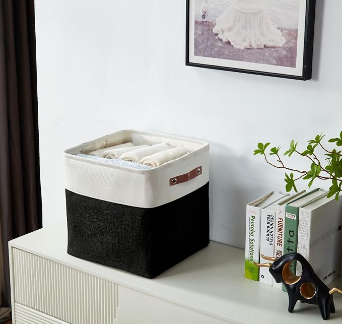 DECOMOMO Storage Cubes, 11x11 Cube Storage Bins, Baskets - Image 2